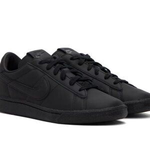 Nike x CDG (Commes des Garcon) Black Classic Tennis Classic Sneakers